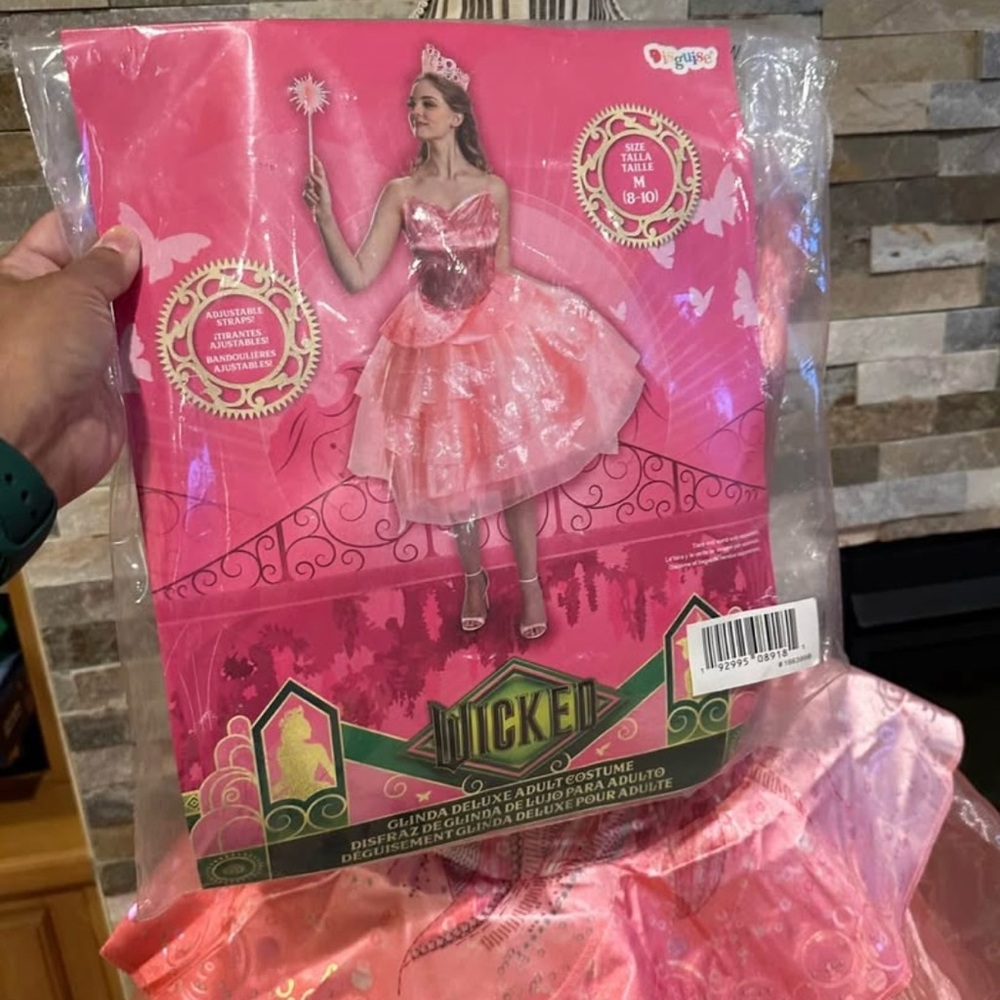 Wicked Glinda Deluxe Adult Costume
